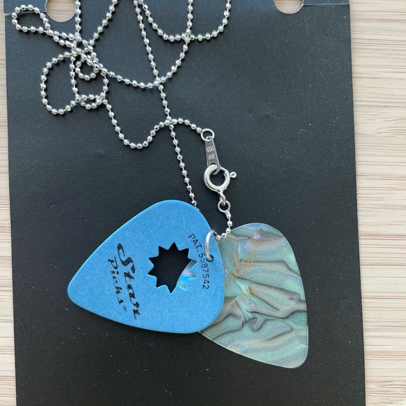 Guitar Picks Necklace - Picture 2 of 5